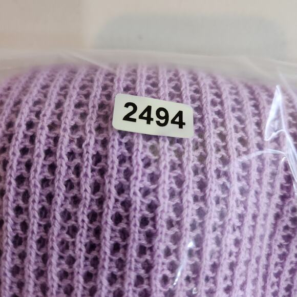 Kerri Rosenthal Purple Knit Heart Elbow Patch Women's Sweater XS Cashmere Blend - Picture 15 of 15